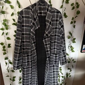 Shinestar Monochrome Checkered Jacket